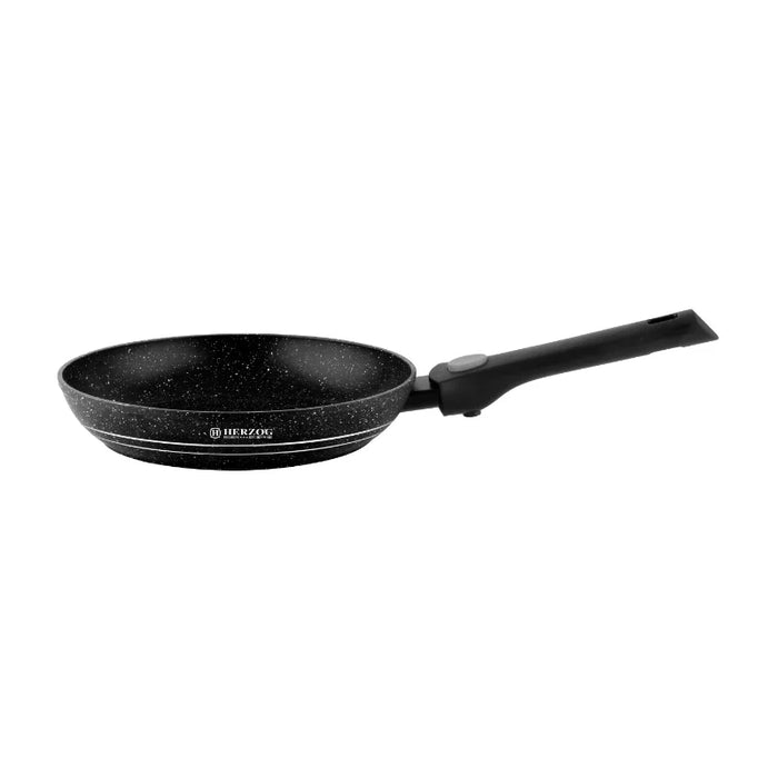 Herzog HR-3620: Sartén revestida de mármol de 20 cm con mango desmontable