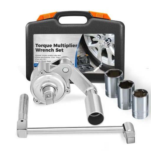 Juego de Llaves Multiplicadoras de Torque torsional Profesionales - 320Nm, 1/2", 3 Llaves de Vaso | BronTools©