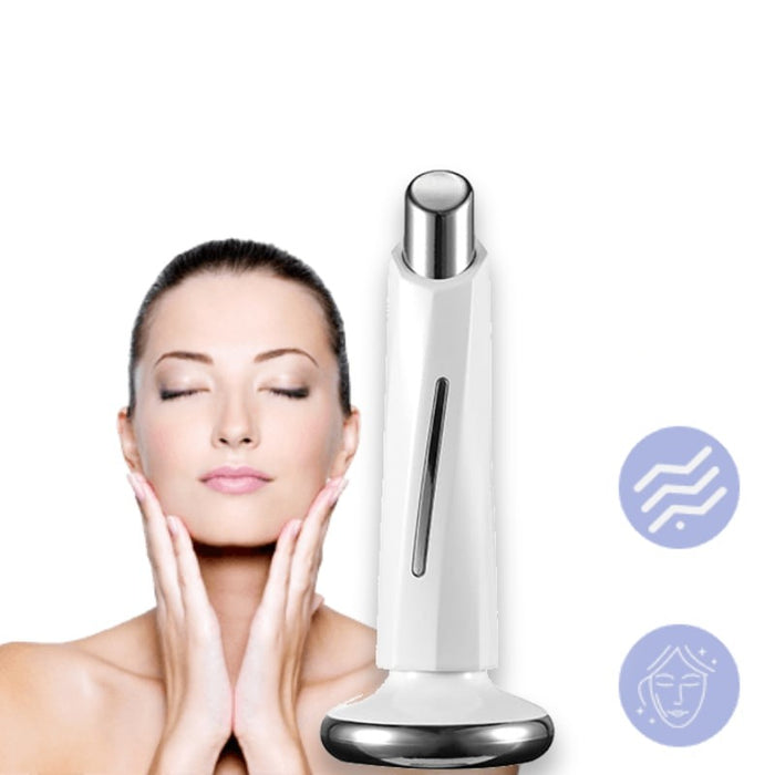 Gezichtsmicro -trillingsmassage met LED | Bronbeauty ©