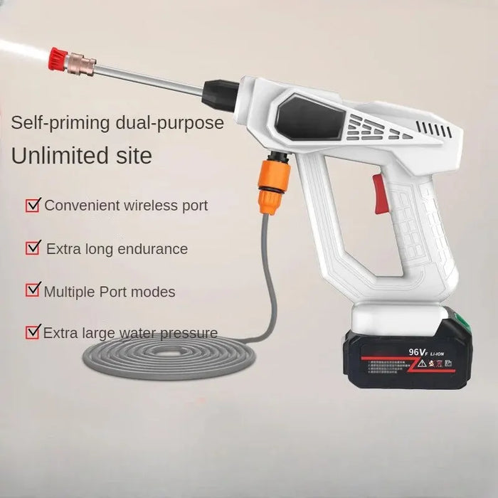 Hidrolimpiadora inalámbrica HydroBron de alta presión 24V y 5600mAh