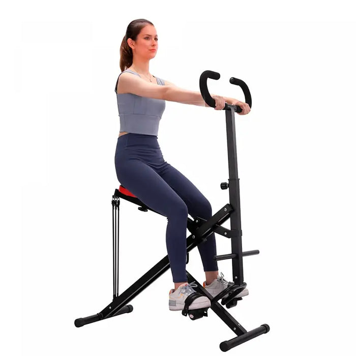 Ab Booster, Máquina de fitness para todo el cuerpo Con Monitor Digital, Color Negro,Ab booster plus, ab booster, total crunch, abdominales, ejercicios para abdomen, hipopresivos, ejercicios para el abdomen, abdominales de pie, ejercicios hipopresivos, ejercicios abdominales, abdominales hipopresivos