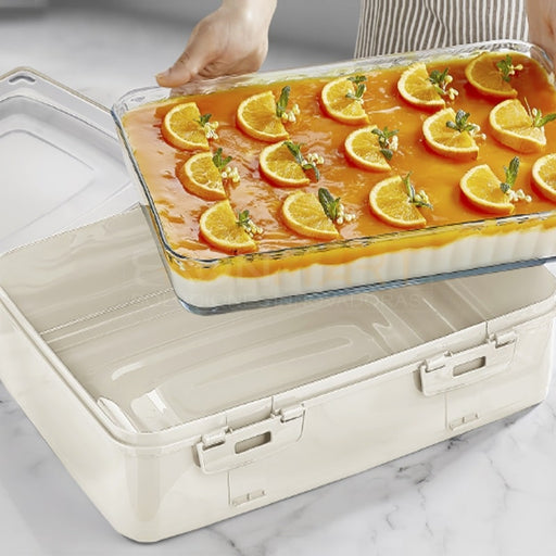 Caja de transporte para pasteles _ BronKitchen©,Recipiente para fiestas con 2 niveles e inserto de elevación - Caja de transporte para pasteles para alimentos - Recipiente para pasteles con asa ,bronmart.ES,porta tartas, porta tartas, porta tartas, porta tartas cristal, porta tartas carton, porta tarjetas de tela, porta tartas el corte ingles, porta tartas rectangular, caja porta tartas, como hacer un porta tartas de tela, portail ac tartas,