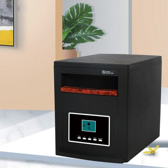 Calefactor, estufa bajo consumo de infrarrojos de cuarzo de 1500 W de gabinete | BronHome©