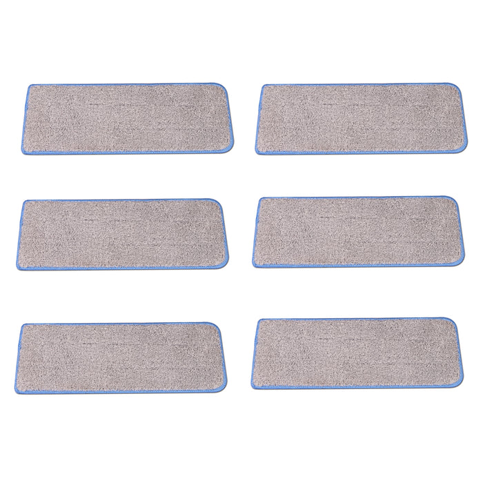 Cenocco CC-MOPM6: Juego de 6 Almohadillas de Repuesto para Fregona de Microfibra Lavables