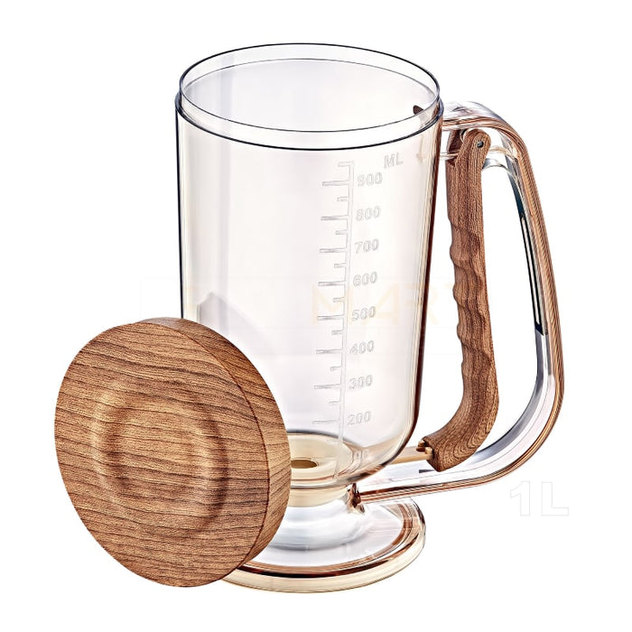 dispensador de masa para pancakes, dispensador de masa para reposteria, dispensador de masa para galletas, dispensador de masa para hot cakes, dispensador de masa para donas, embudo dispensador de masa, dispensador de masa para magdalenas, dispensador de aceite para masajes, jarra dispensadora de masa,dispensador de masa de pastel de masa de plástico púrpura de alimentaria, repostería, herramientas de decoración de repostería para hornear, herramientas de cocina