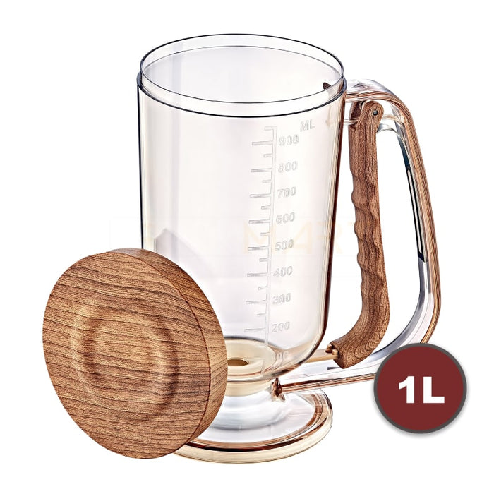 dispensador de masa para pancakes, dispensador de masa para reposteria, dispensador de masa para galletas, dispensador de masa para hot cakes, dispensador de masa para donas, embudo dispensador de masa, dispensador de masa para magdalenas, dispensador de aceite para masajes, jarra dispensadora de masa,dispensador de masa de pastel de masa de plástico púrpura de alimentaria, repostería, herramientas de decoración de repostería para hornear, herramientas de cocina