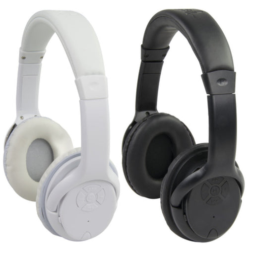 Grundig ED-40080: Auriculares estéreo Bluetooth con micrófono aislante del ruido Blanco -Bronmart