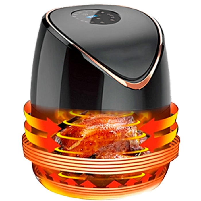 Freidora de aire sin aceite, Freidora de aire sin aceite, AirFryer familiar  5.5L de 1400 W con pantalla táctil LED | BronKitchen©,comer sano,airfryer,freidora sin aceite,Freidora de aire 4 letros | BronKitchen©freidora de aire,freidora,electrodomésticos,comida sana,comida saludable