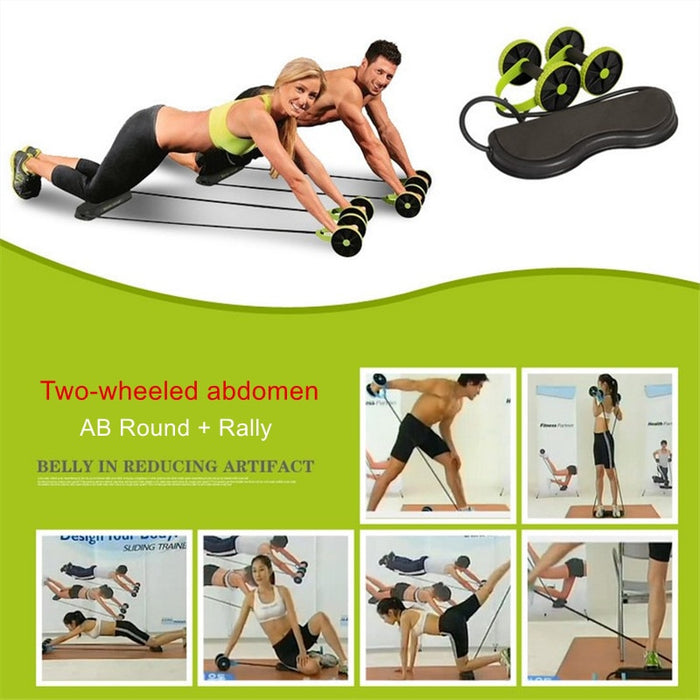 Revoflex Xtreme Pro - Ruedas de ejercicio multiuso | BronFit©