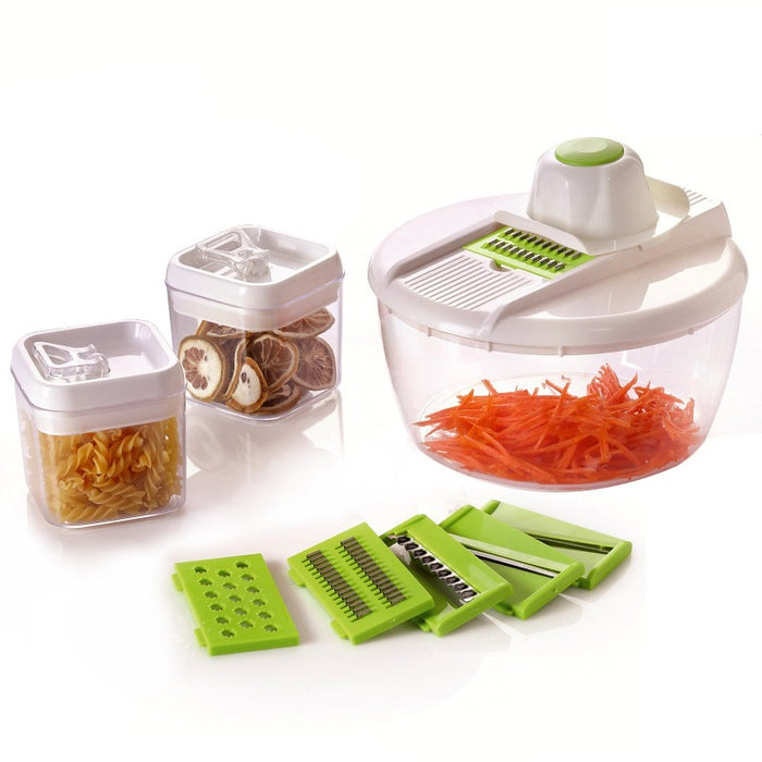 utensilios de cocina , trituradora , Separador de huevos para tomate , rebanador , rallador queso patata, picadora de carne, equipo de cocina, rebanadora, picadora, picador de verduras, picadora manual, picadora de alimentos, Cortador de Verduras con Tazón y recipientes de almacenamiento | BronKitchen©, fideos, cortador espiral patatas, cortador de verduras con cuchilla giratoria, Cortador de Verdura Mandolina de Verduras Multifuncional, Cocina Slicer 10 Cuchillas, bronmart españa,
