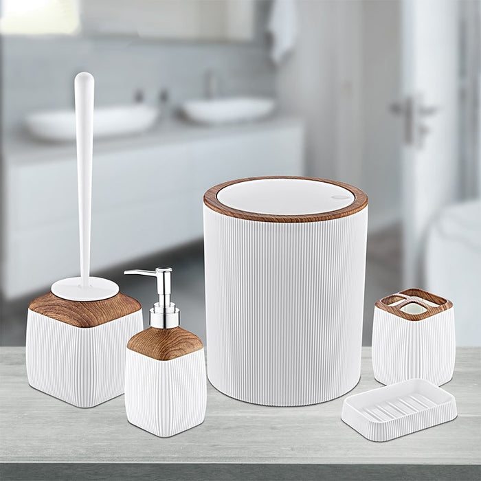 Juego-de-baño-de-5-piezas-Acento-de-madera-BronHome©,Juego-de-6-accesorios para-el-cuarto-de-baño, dispensador-de-jabón,escobilla-para-el-inodoro, accesorios-de-baño,accesorios-de-baños-modernos,juego-de-accesorios-de-baño,accesorios-de-baño-y-bañarse,accesorios-de-baño-negro,accesorios-de-baño-para-niños,accesorios-de-baño-dorados,accesorios-de-baños-de-set-completo,accesorios-de-baño-blanco,bronmart,es,nl,be,it,de,