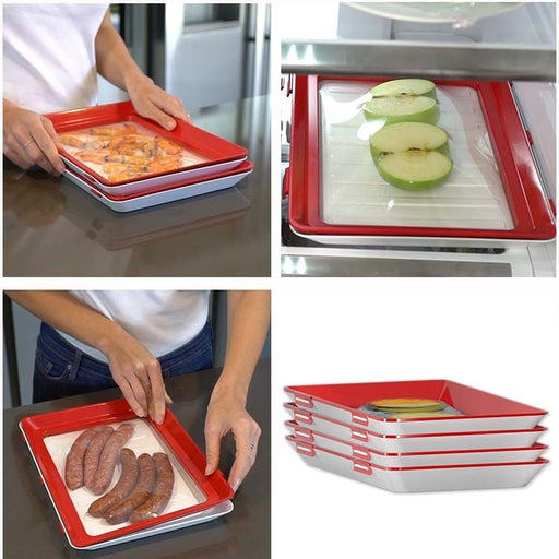 Juego,de,2,Bandejas,de,conservación,de,alimentos,con,sello,al,vacío,BronKitchen©-Genius,Ideas-frutas-contenedor,de,almacenamiento,de,alimentos,con,tapa,de,plástico,para,verduras-cocina-carne-Bandeja,de,conservación,de,alimentos,con,sello,al,vacío,apilable,y,reutilizable