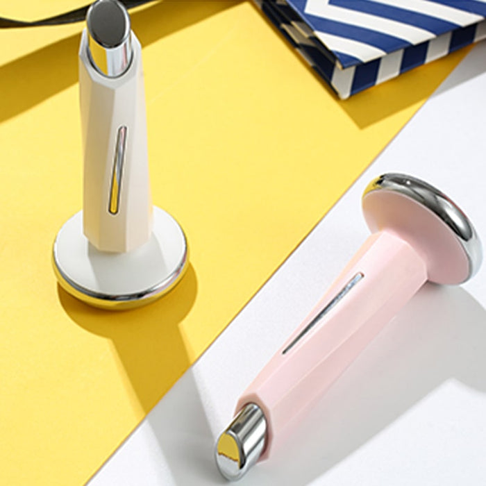 Masajeador Facial de Micro Vibración Magnética con LED | BronBeauty©,Ojeras Y Fatiga Ocular Antiarrugas, Masajeador Facial , Masajeador Eléctrico de Ojos , Masajeador de Labios , Herramienta de Enfermería Para Ojeras , Dispositivo Antienvejecimiento 42 ° C Calor Constante