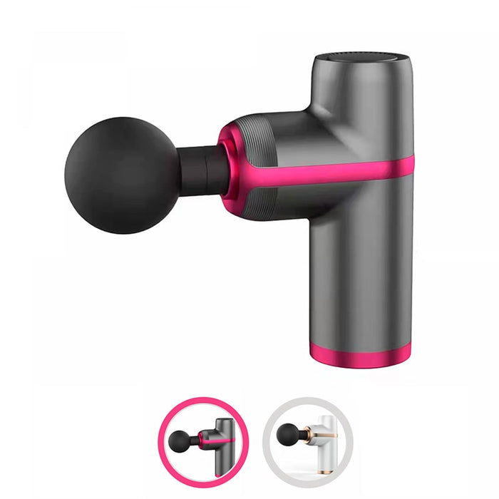 Mini pistola de masaje portátil 2.0 Color Gris Oscuro | BronFit©