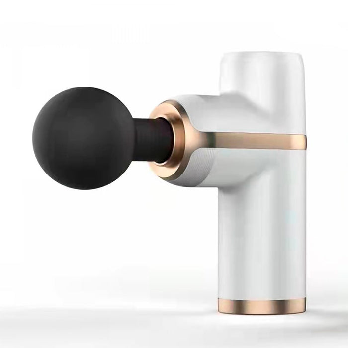 Mini pistola de masaje portátil 2.0 Color Blanco | BronFit©