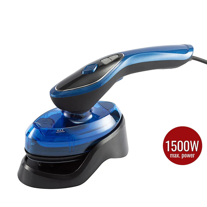 Plancha de vapor portátil 2 en 1 en seco y vapor, planchado horizontal y vertical | BronHome©