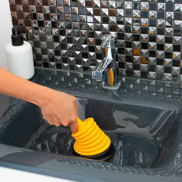 Potente mini desatascador doméstico para todo tipo de desagües | BronTools©