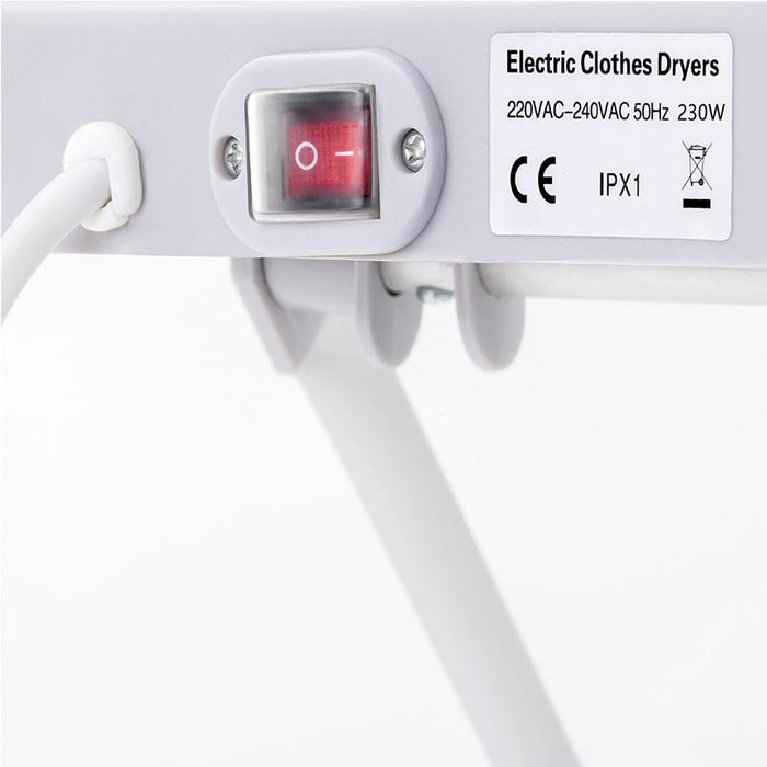Tendedero plegable Secadora de Ropa Eléctrica , tendedero para Ropa húmeda , tendedero Interior de bajo Consumo ,tendedero eléctrico para secar Ropa , Secador de Ropa con calefacción eléctrica Plegable , Estante para Caballos
