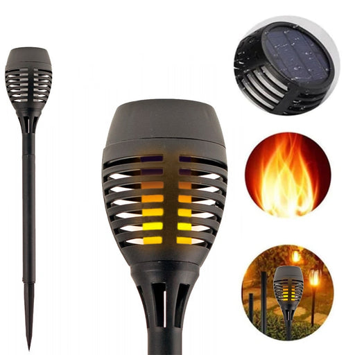 Solar_llama_luz_alairelibre_parpadeo_lampara_baile_luz_impermeable_paisaje_noche_luz_jardin_luz_cesped_patio_camino_bronmart