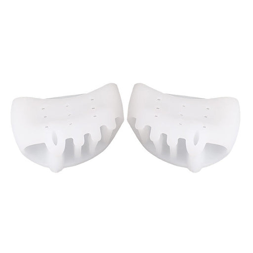 Separadores de dedos en forma de panal Hallux Valgus o juanetes (blanco) - Bronmart