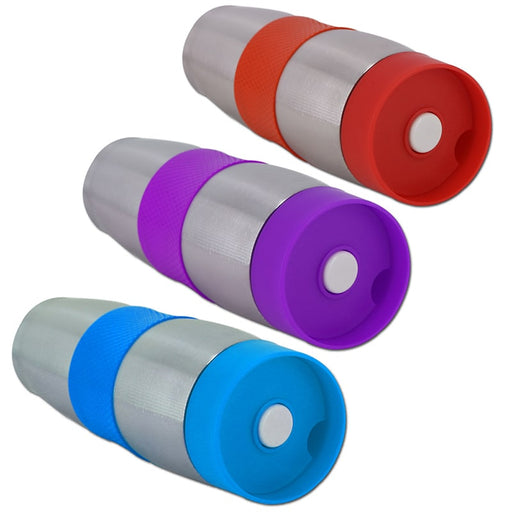 Taza Térmica de Viaje de vacío de Acero Inoxidable 380 ml | BronHome©,Termo Café para Llevar, Taza Termica de Viaje Acero Inoxidable 380 ml | Pequeño, sin BPA, Antigoteo, Reutilizable, Doble Pared Aislado al Vacío, Apto para Lavavajillas | Vaso Hermetico Té Caliente