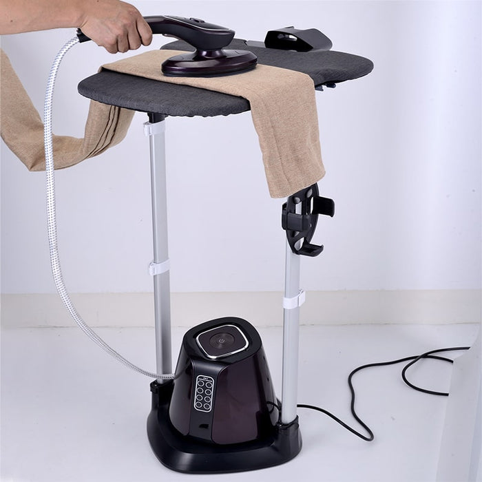 Plancha vertical vaporizador de ropa avanzado con estación de planchado | BronHome©