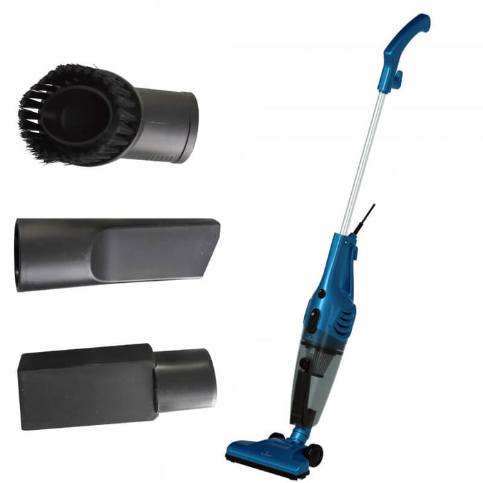 foto de los cabezales con su Aspirador Sin Bolsa 2 en 1 Just Perfecto 600W - Color Azul | BronHome©