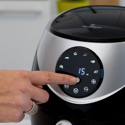 foto de pantalla de Freidora de Aire Caliente 1400W Con Control Táctil LED - 3.2L | BronKitchen©