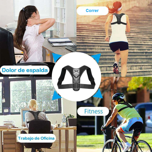 Corrector de postura, de espalda ajustable para hombres y mujeres | BronCorrect©