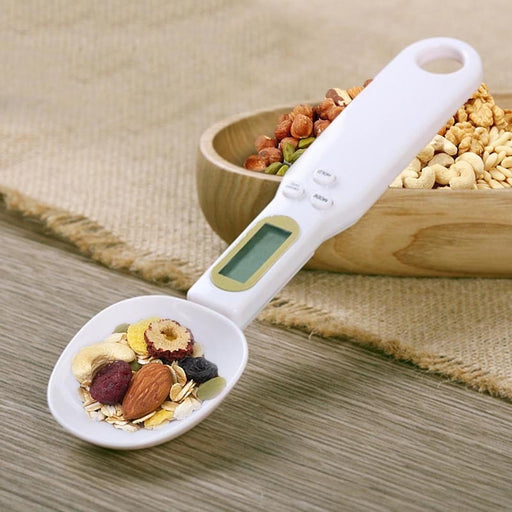 Cuchara medidora electrónica, balanza cuchara digital Cuchara de pesaje electrónica de 500g / 0,1g, cuchara medidora de cocina, taza medidora, cuchara, balanza, Mini balanzas de cocina, suministros para hornear