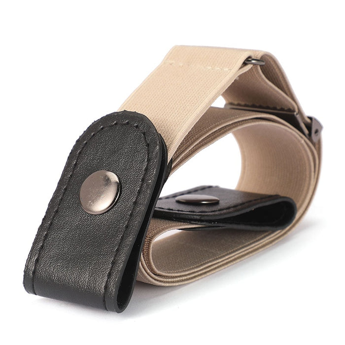 Cinturón sin hebillas para pantalones de mezclilla, vestidos, cinturón elástico elástico sin hebilla para mujeres / hombres, sin bultos, cinturón sin complicaciones