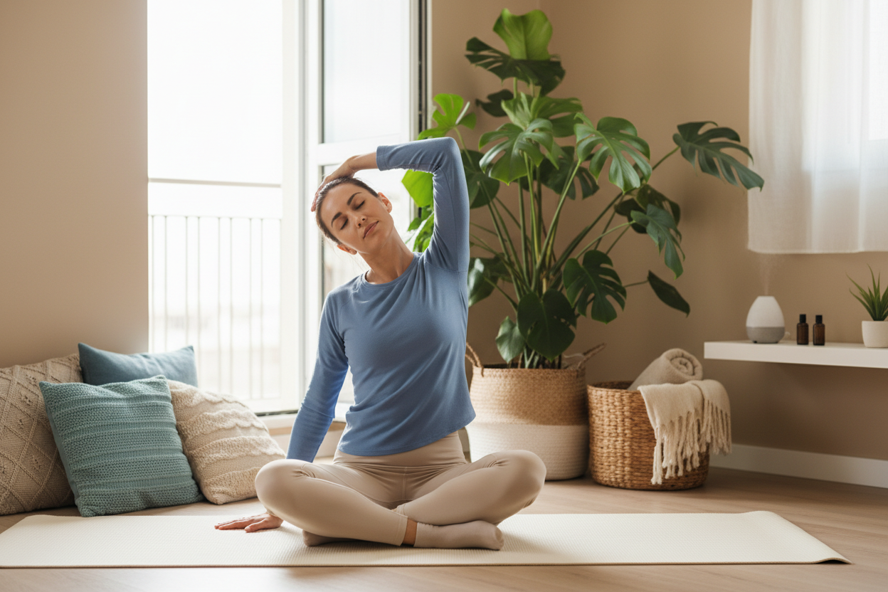 Cómo aliviar el dolor de cuello y hombros en casa (7 soluciones efectivas)