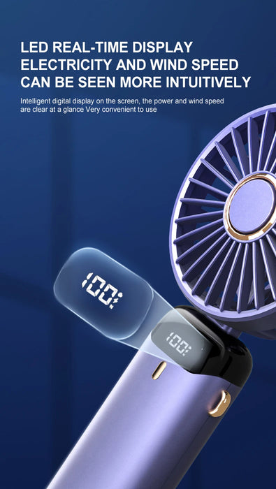 Handsfree Nekventilator Opvouwbaar USB Oplaadbaar 5 Snelheden | BronAir©
