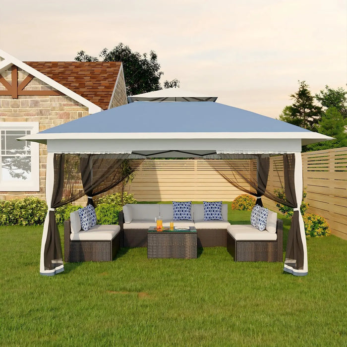 Carpa Portátil 3x3M Impermeable con Mosquitera UV50+