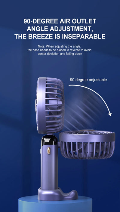 Handsfree Nekventilator Opvouwbaar USB Oplaadbaar 5 Snelheden | BronAir©