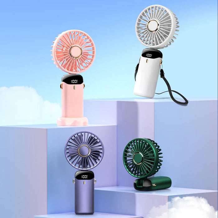 Handsfree Nekventilator Opvouwbaar USB Oplaadbaar 5 Snelheden | BronAir©
