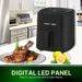 Freidora de aire Comfy Nest 5 L 1400W - con ventana